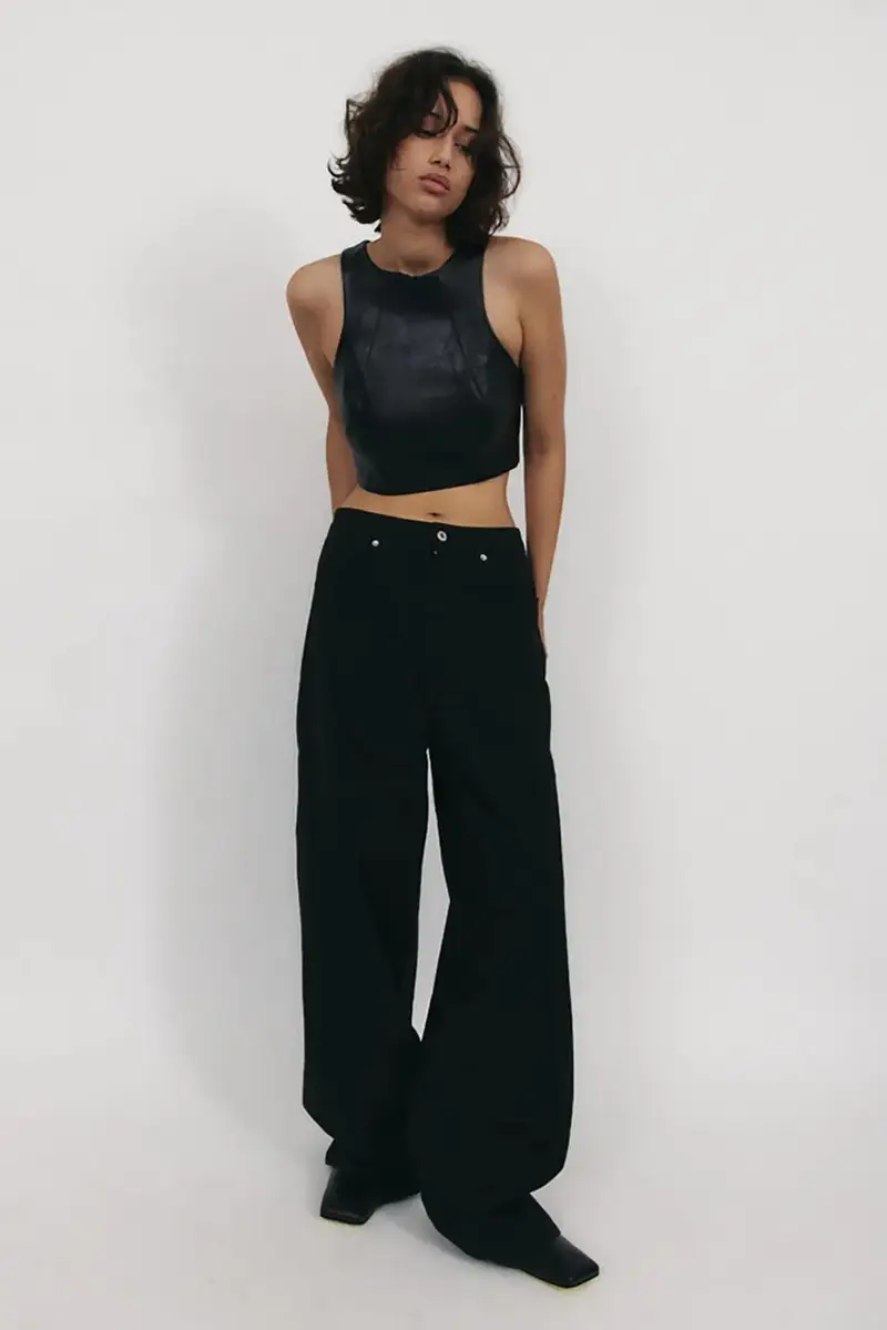 . top ET colore nero miniatura 5