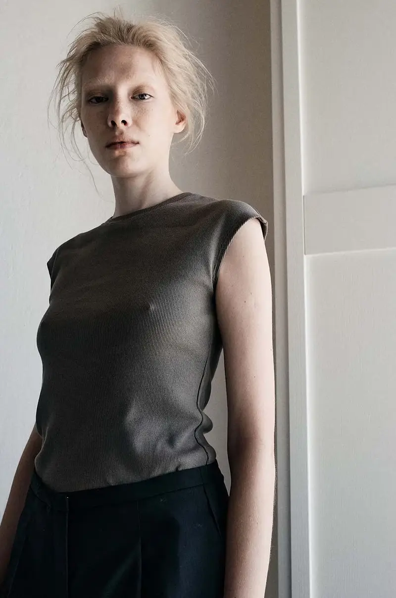 . top in cotone TETE colore verde TETE