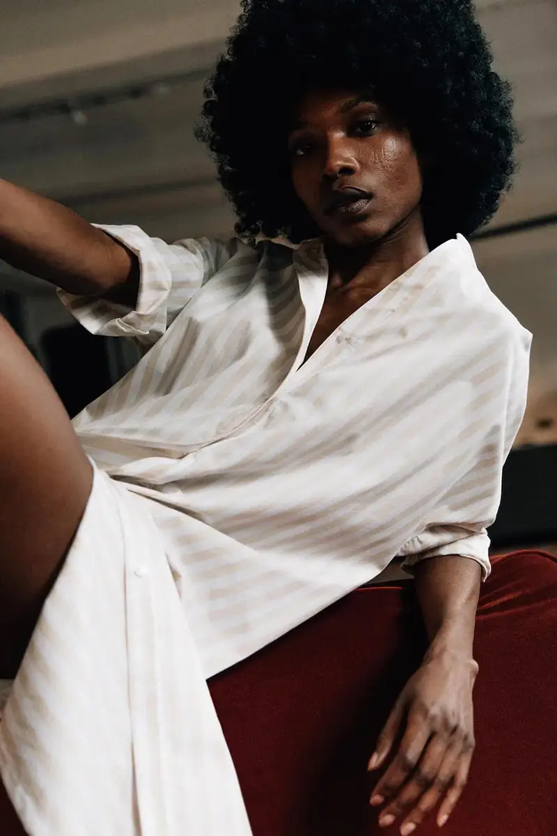 vestito colore marrone Beige miniatura 2