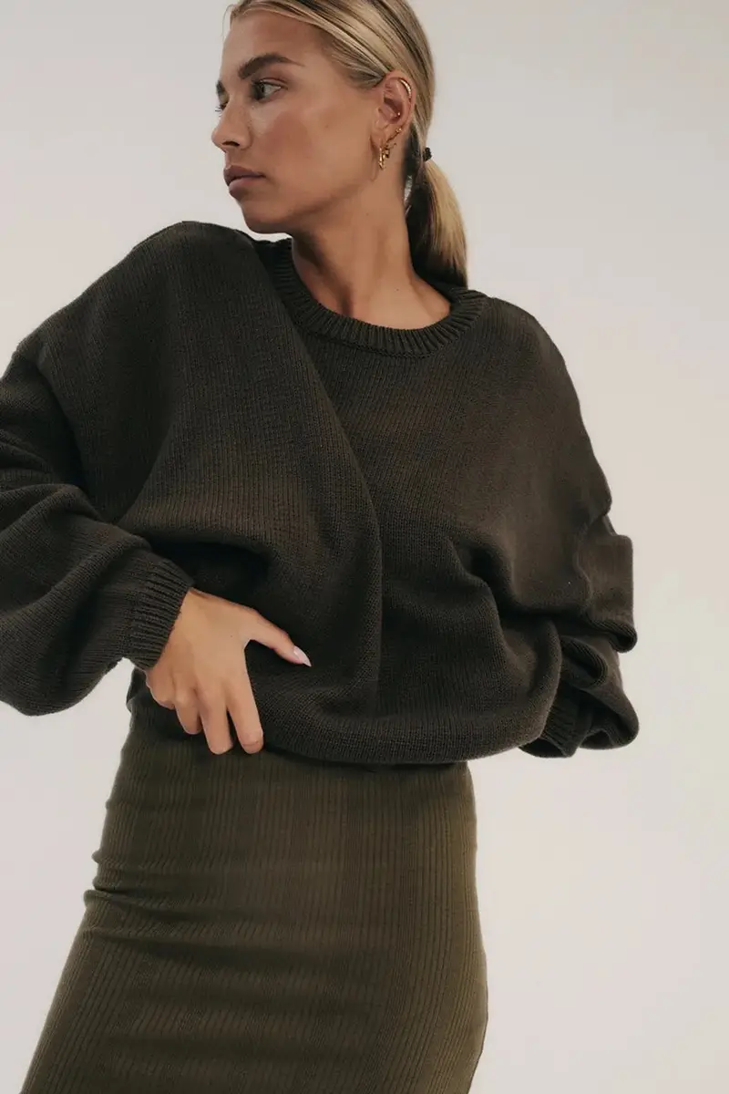 vestito FENDU colore verde miniatura 4