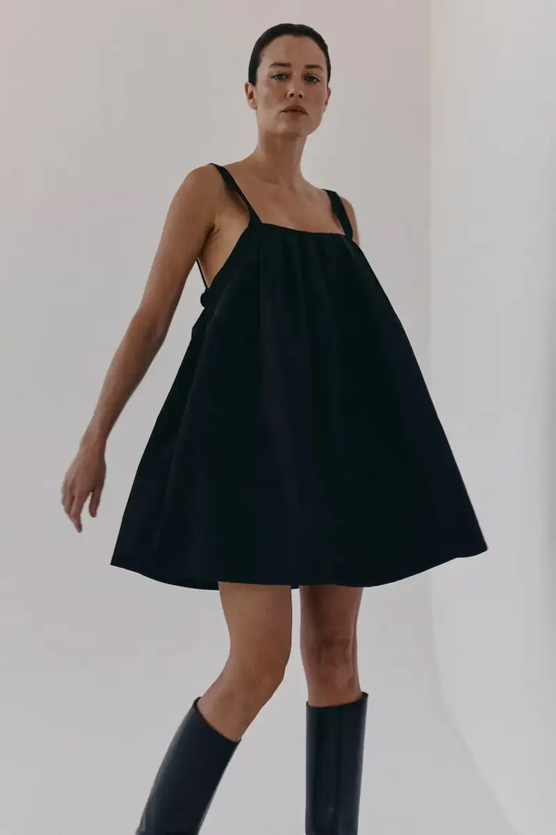 vestito JELLE colore nero miniatura 2