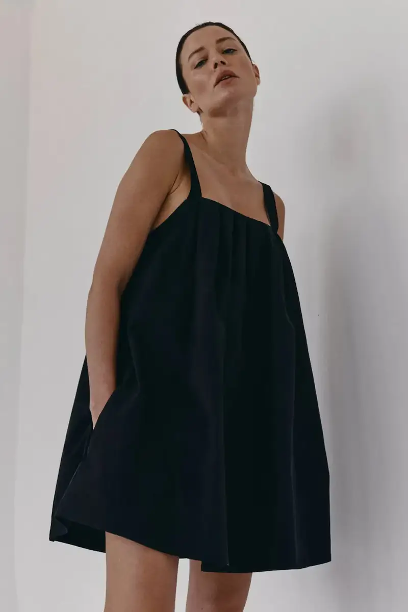 vestito JELLE colore nero miniatura 3