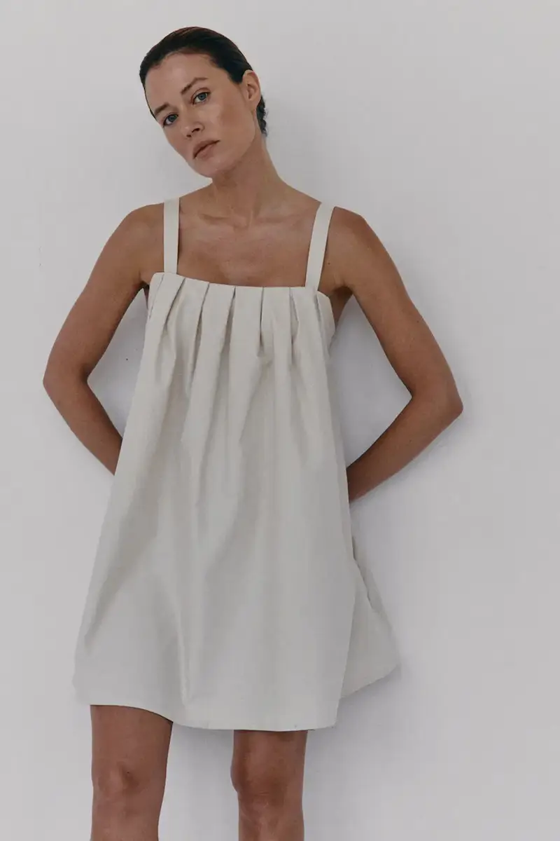 . vestito JELLE colore nero Beige