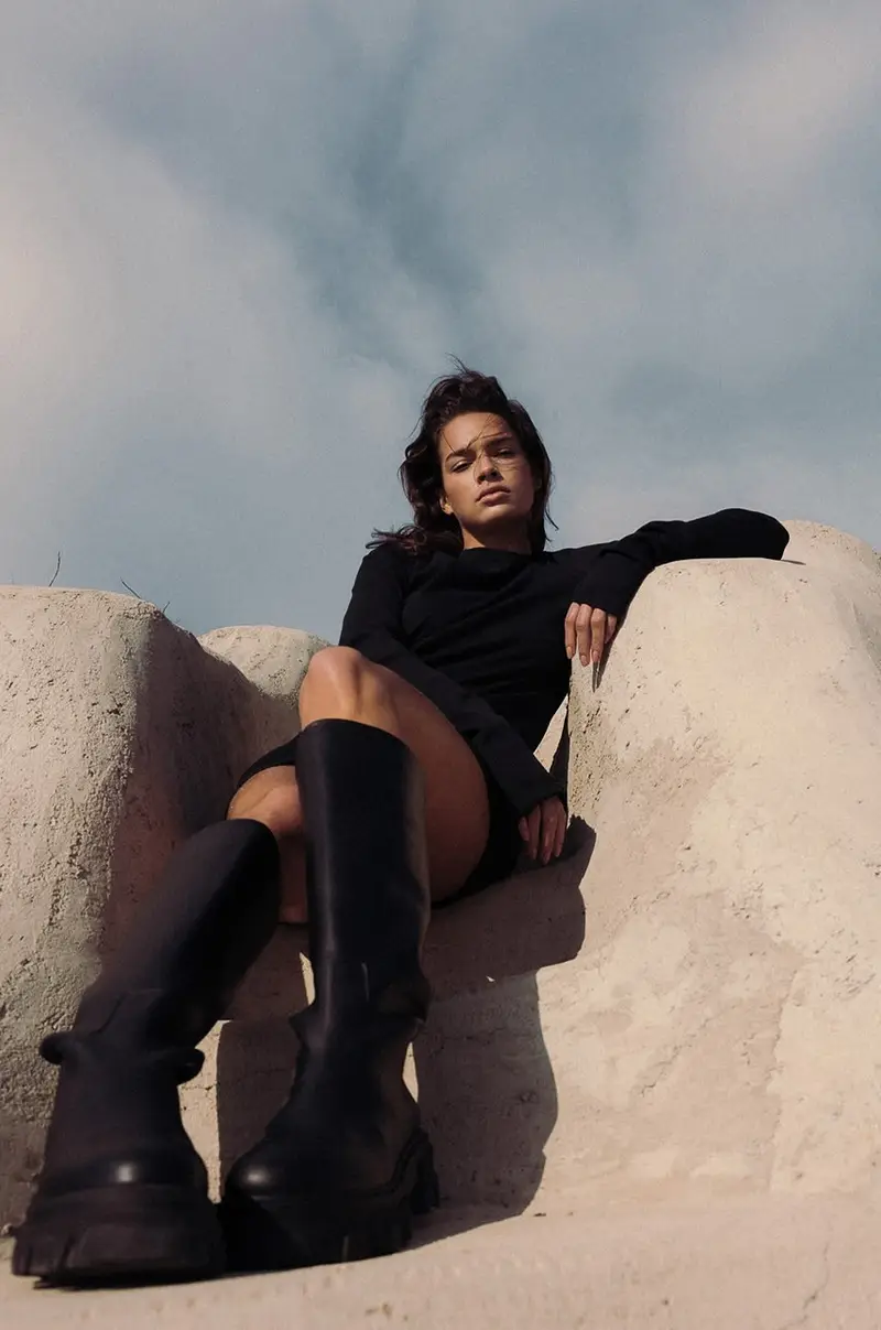 vestito sukienka krótka READY OR NOT Nero miniatura 5