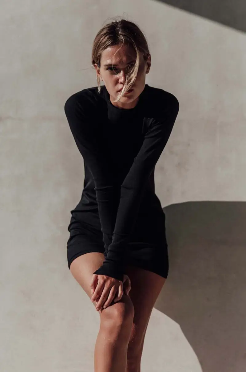 . vestito sukienka krótka READY OR NOT Nero