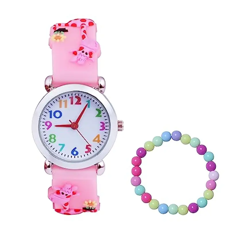 MUXIJIA Orologio Bambini - Quarzo Orologio da Polso - 3D Cartone Animato Cinturino in Silicone Orologio per Ragazzi e Ragazze da 3-10 Anni
