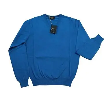 MAGLIONE UOMO PRIMAVERILE CON SCOLLO V MV ELE60