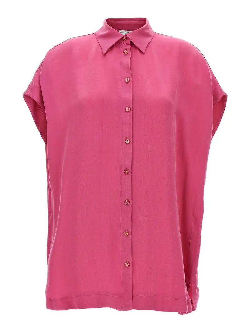 camicia babbo natale in viscosa Multicolore