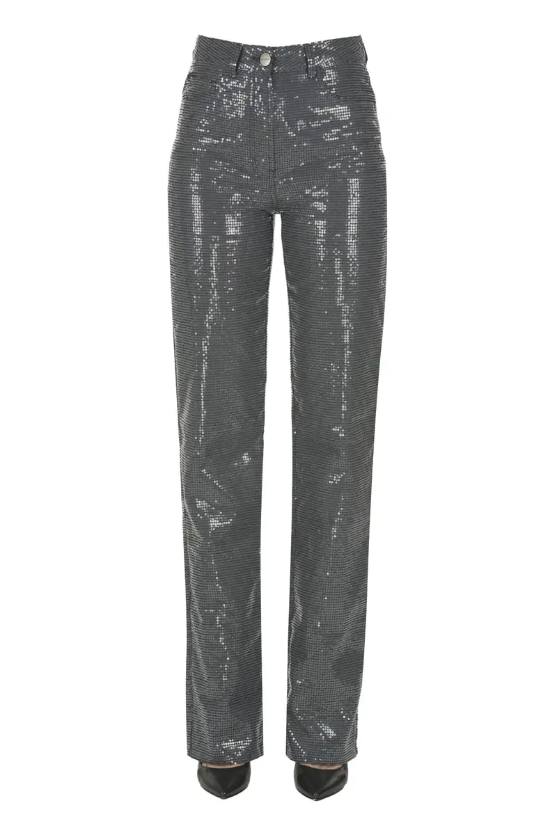 Jeans con paillettes