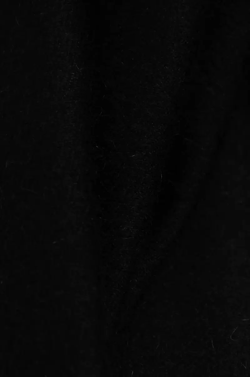 sciarpa in lana Nero miniatura 3