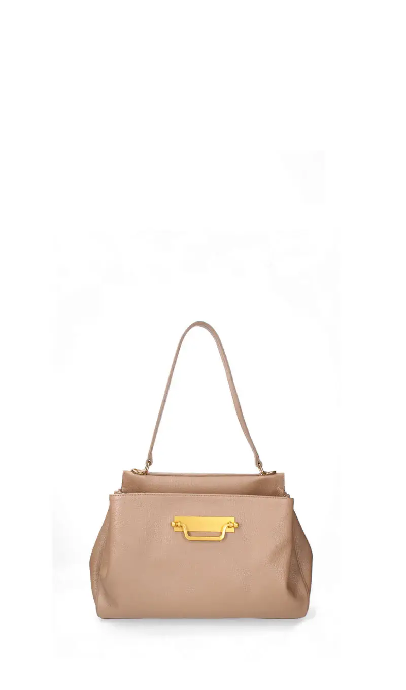 Borsa donna taupe Vario