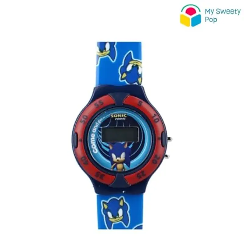 My sweety pop Orologio per bambini, Blu - Orologio Digitale - Sonic, Cinghia miniatura 3