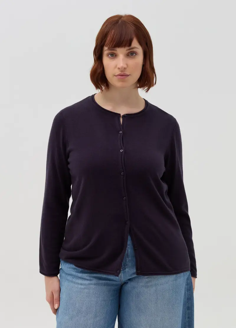 MYA Cardigan Donna Blu 3245089 miniatura 2