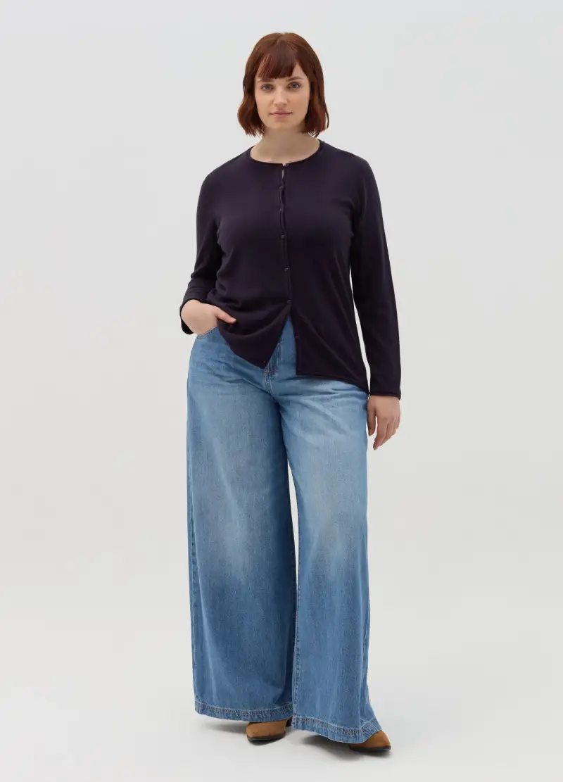 MYA Cardigan Donna Blu 3245089