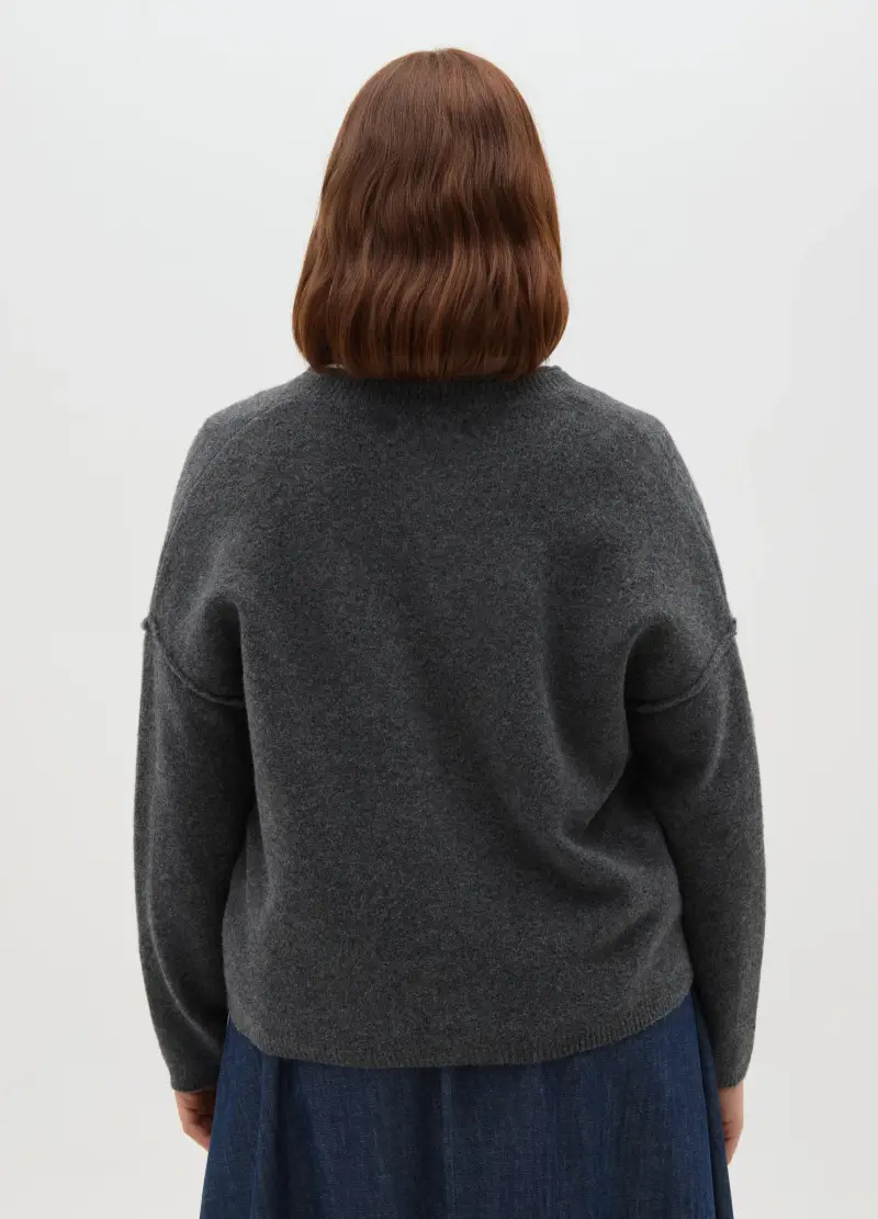 MYA Cardigan Donna Nero 4153064 miniatura 3