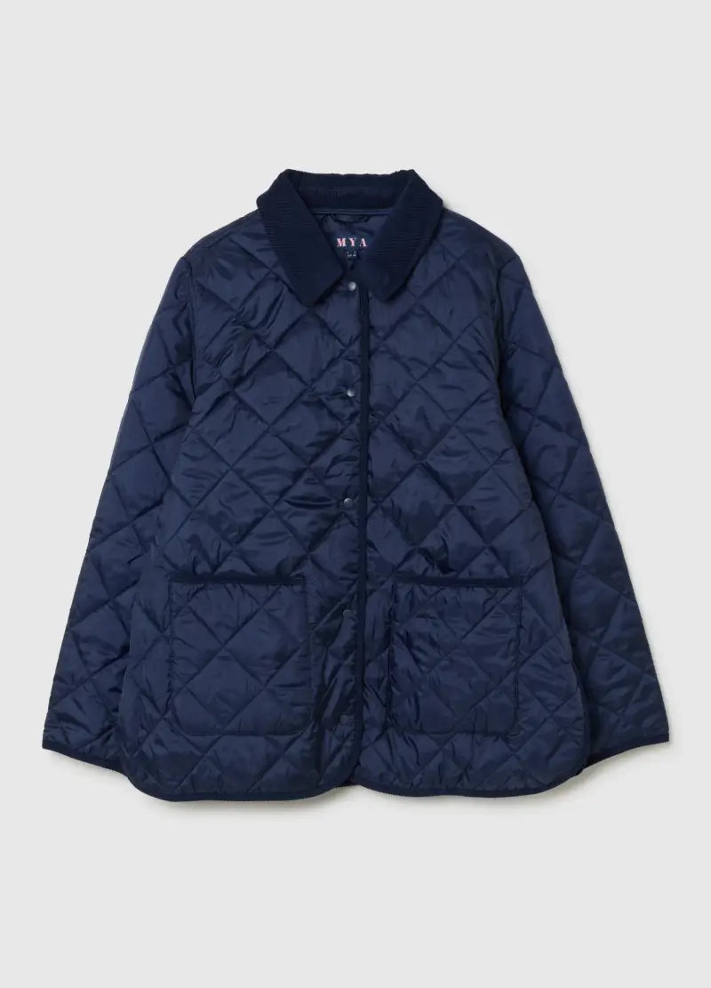 Giacca Imbottita Blu, Donna, Blu