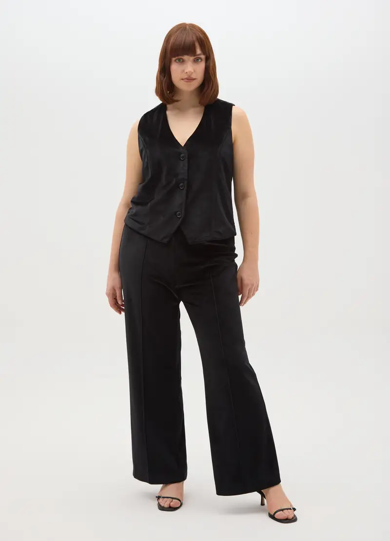 MYA Gilet Donna Nero 4122857 miniatura 3