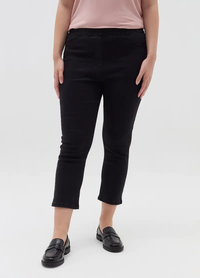 MYA Jeggings Donna Nero 4152560 miniatura 2
