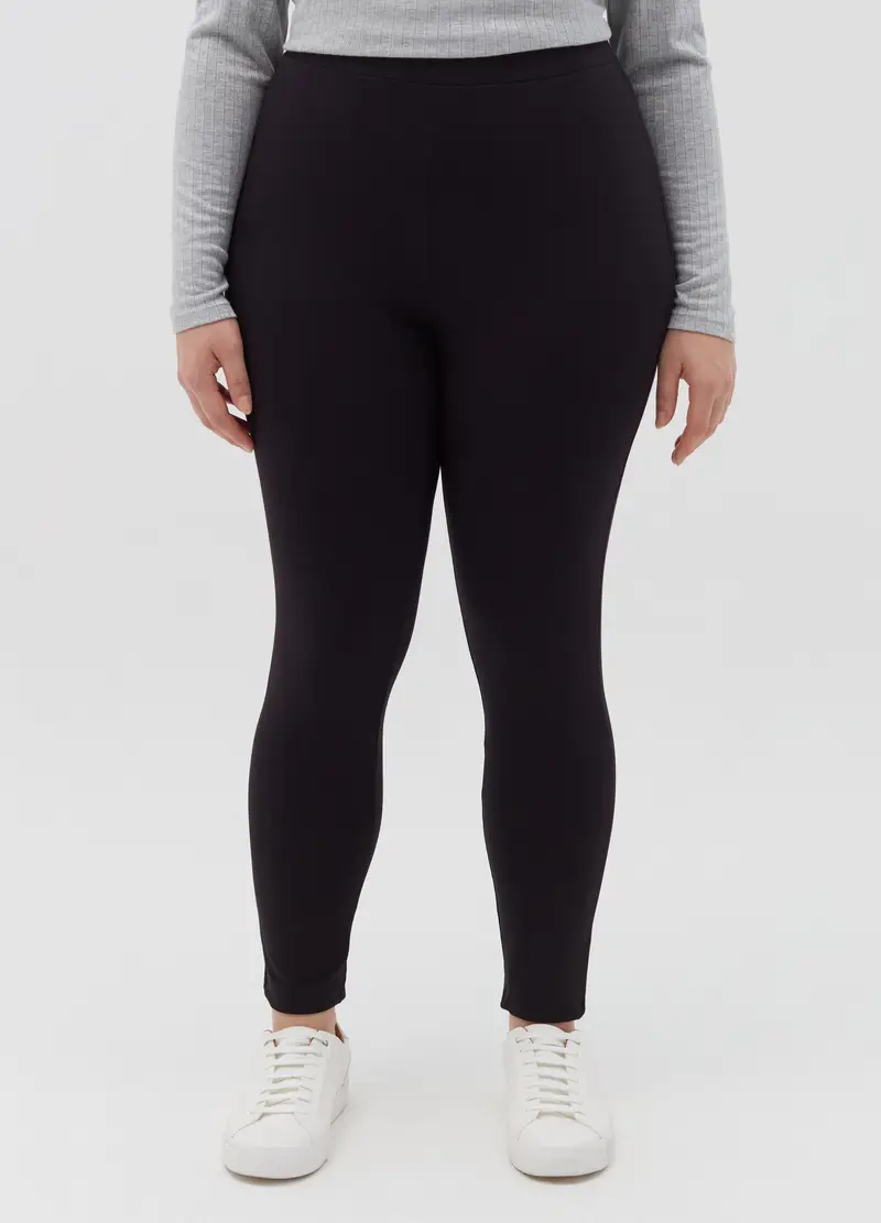 MYA Leggings Donna Nero 3438339 miniatura 2