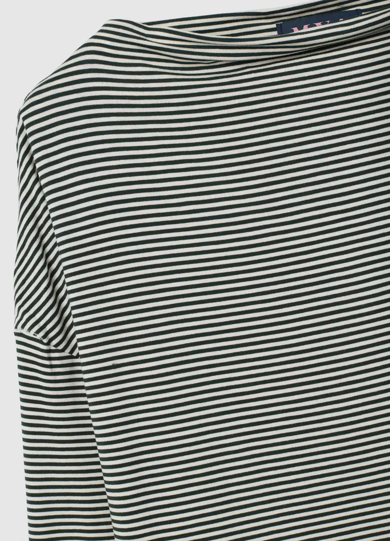 Maglia Multicolor A Righe Regular Fit, Donna, Multicolor miniatura 2