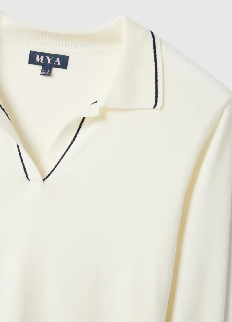 MYA Polo Donna Bianco 4068603 miniatura 2