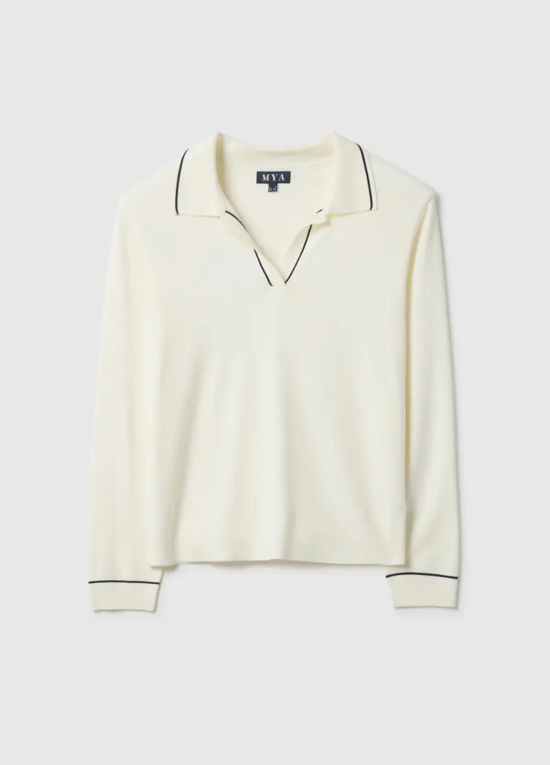 MYA Polo Donna Bianco 4068603