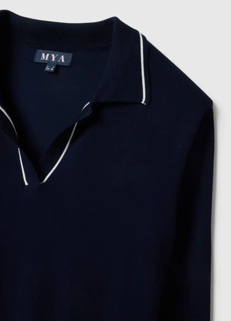 MYA Polo Donna Blu 4068604 miniatura 2