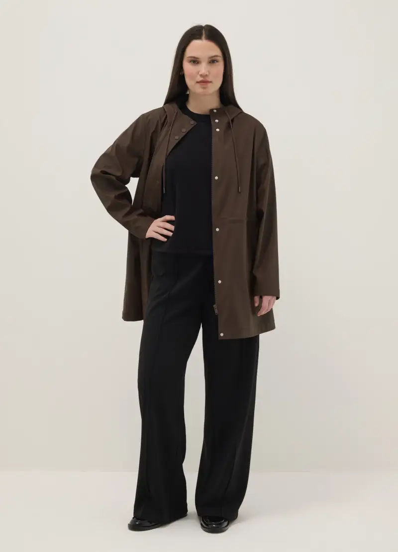 Pantaloni Treggins Neri Straight Fit, Donna, Nero