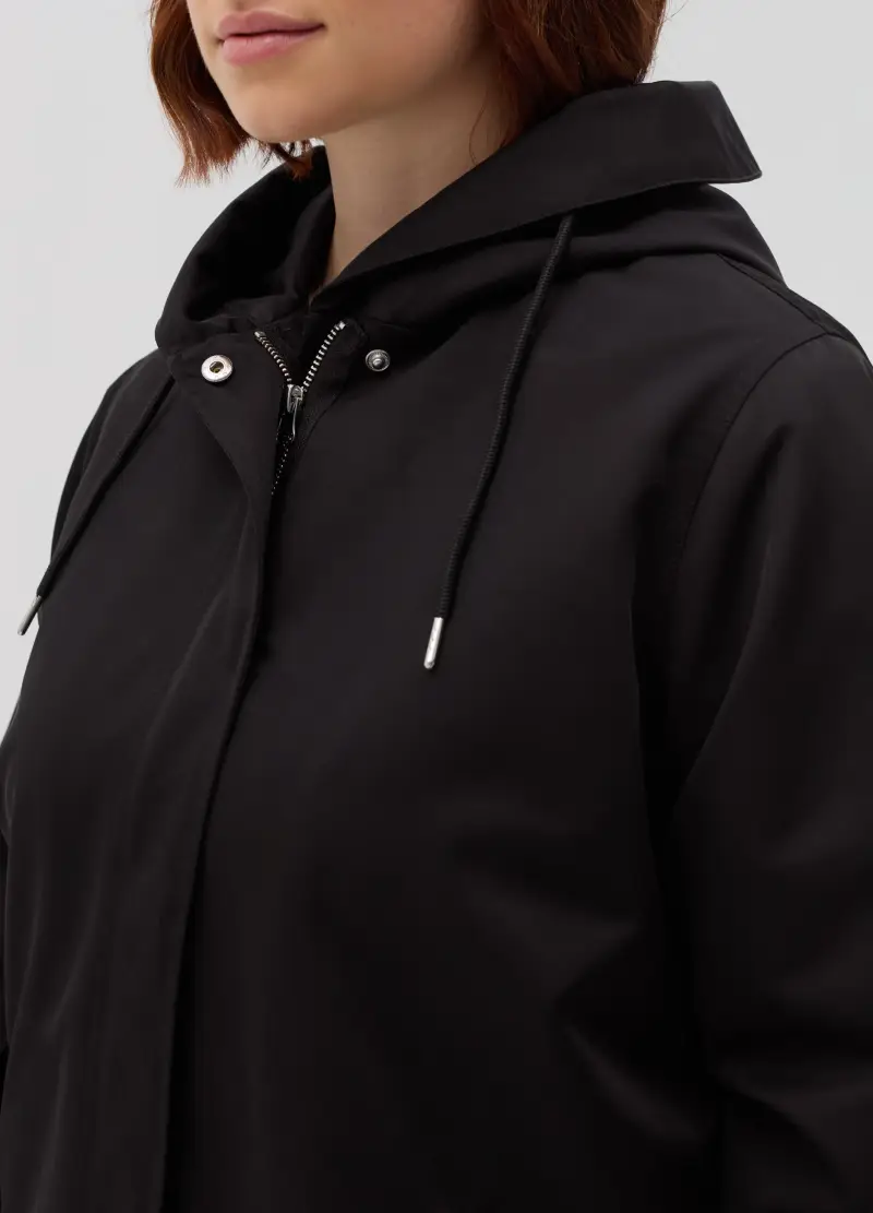 MYA Parka Donna Nero 3438337 miniatura 3