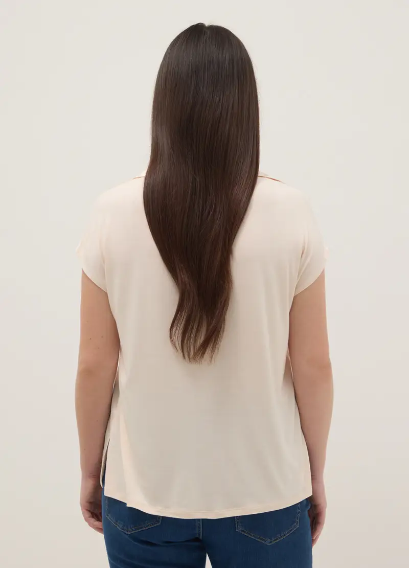 MYA Polo Donna Beige 4329704 miniatura 3