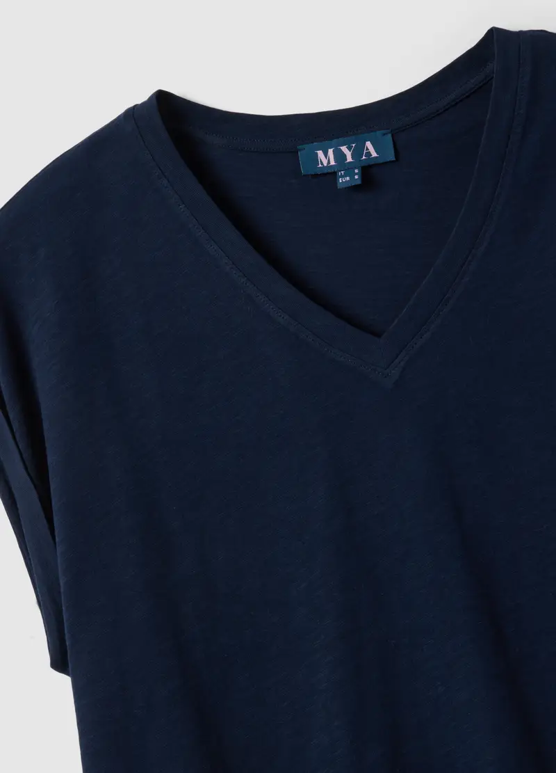 MYA T-shirt Donna Blu 4329702 miniatura 2