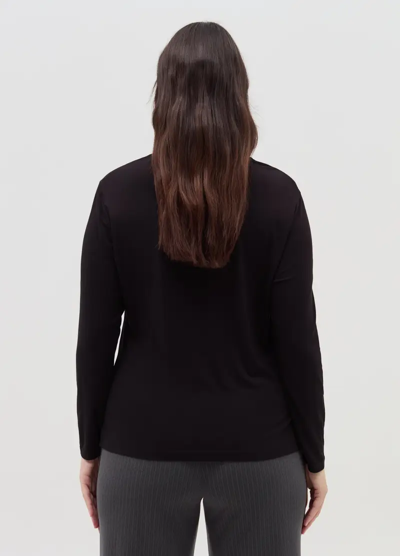 MYA T-shirt Donna Nero 4306719 miniatura 3