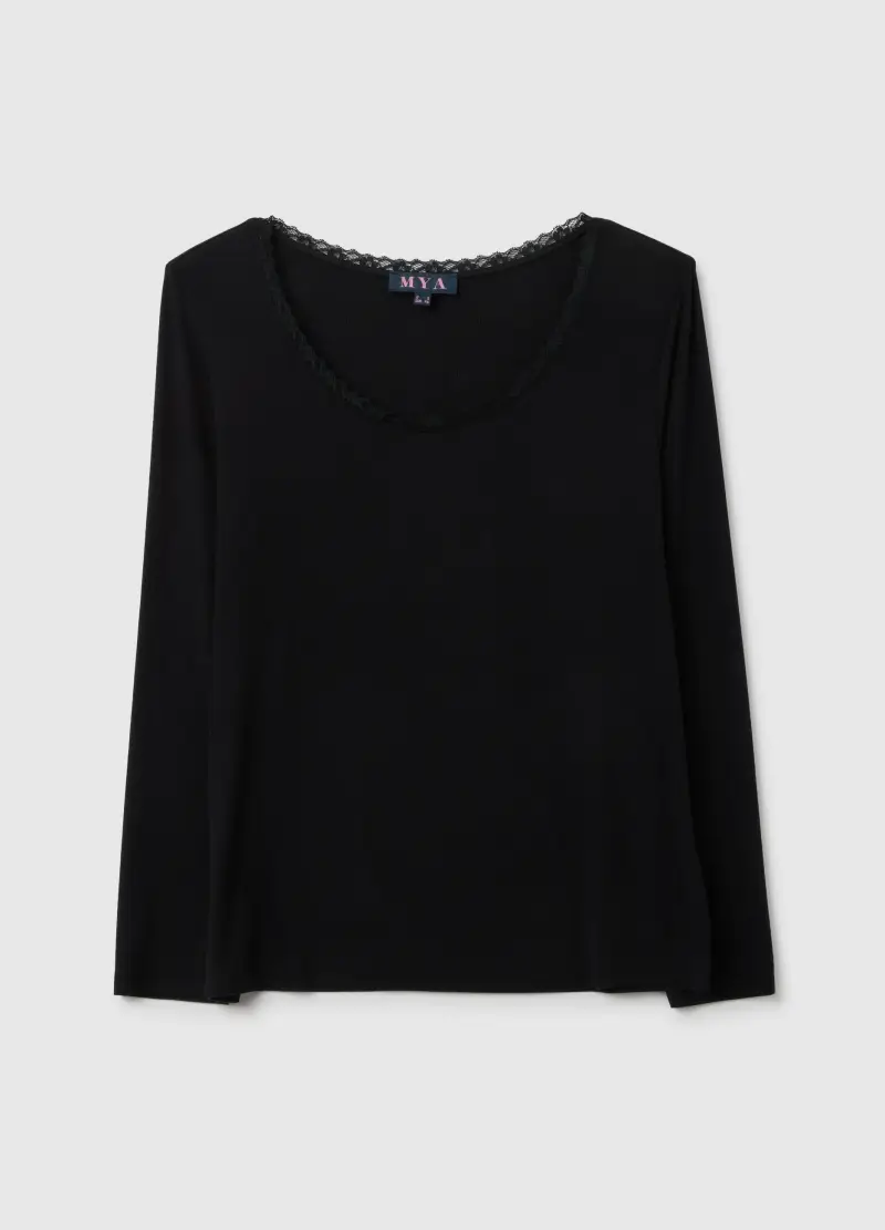 MYA T-shirt Donna Nero 2701042