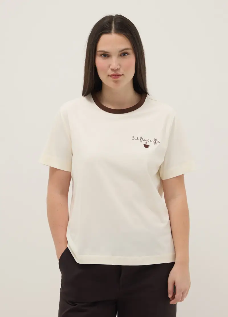 MYA T-shirt Donna Bianco 4154116 miniatura 2