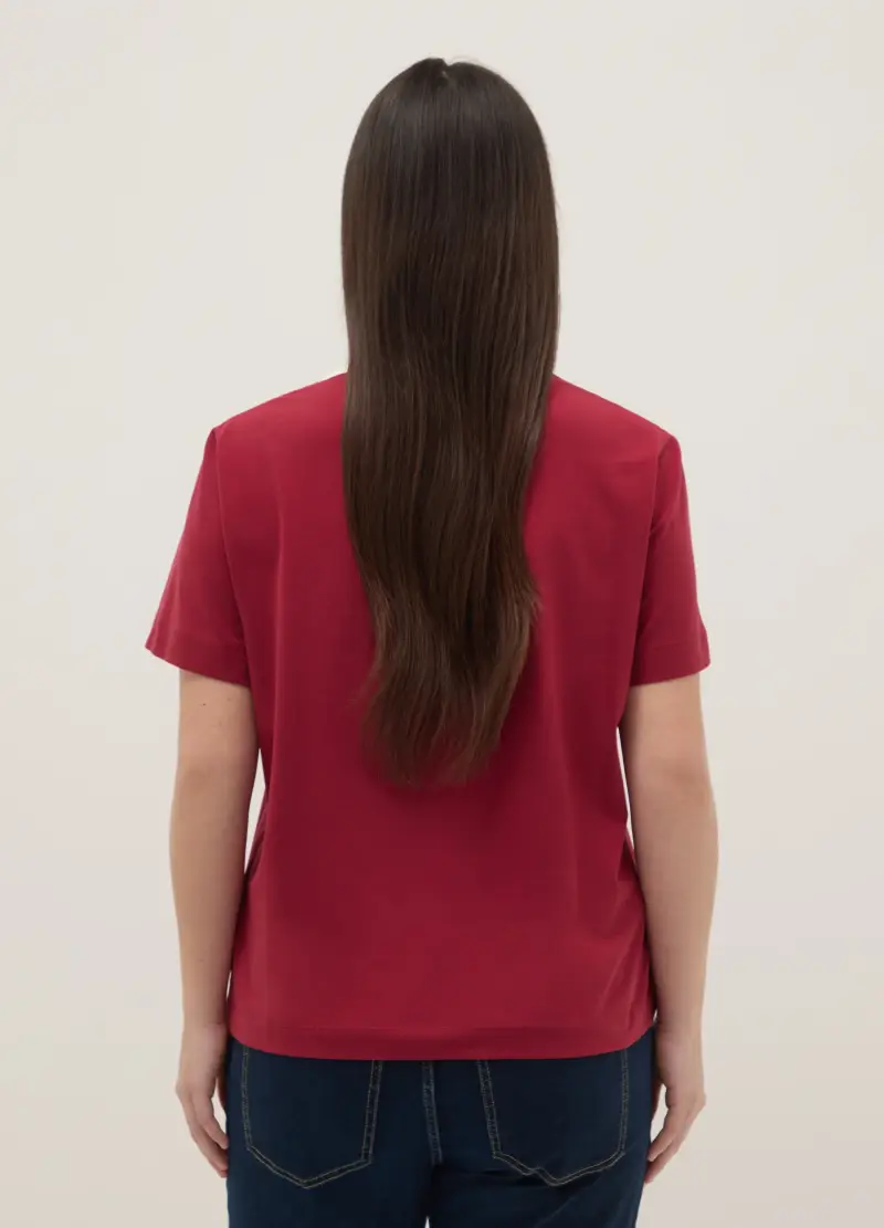 MYA T-shirt Donna Rosso 4154118 miniatura 3