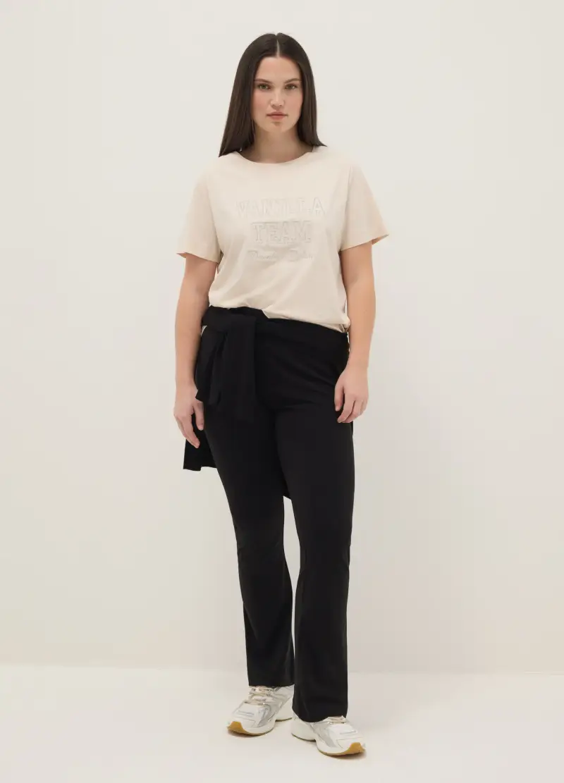 MYA T-shirt Donna Beige 4103427 miniatura 2