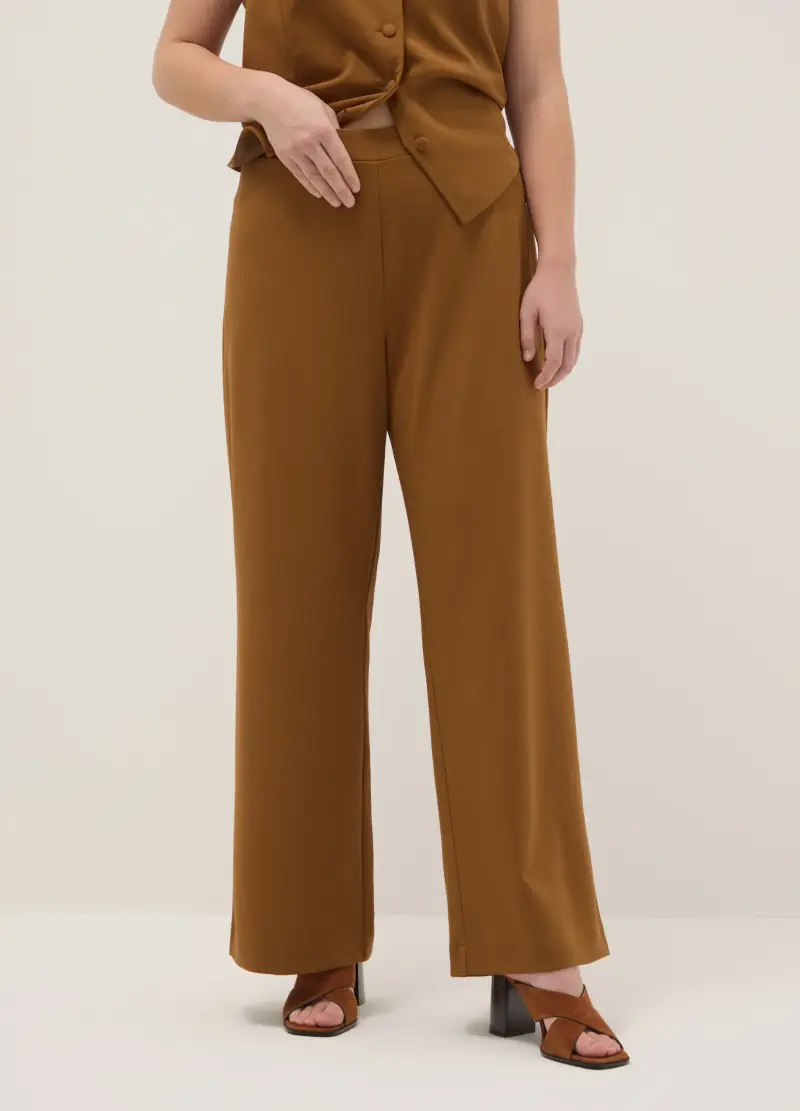 Treggings Marroni Regular Fit, Donna, Marrone miniatura 2