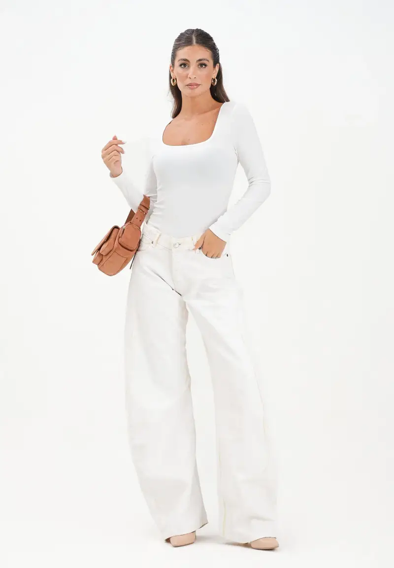 MYEM Jeans Donna Bianco 2817646 miniatura 2