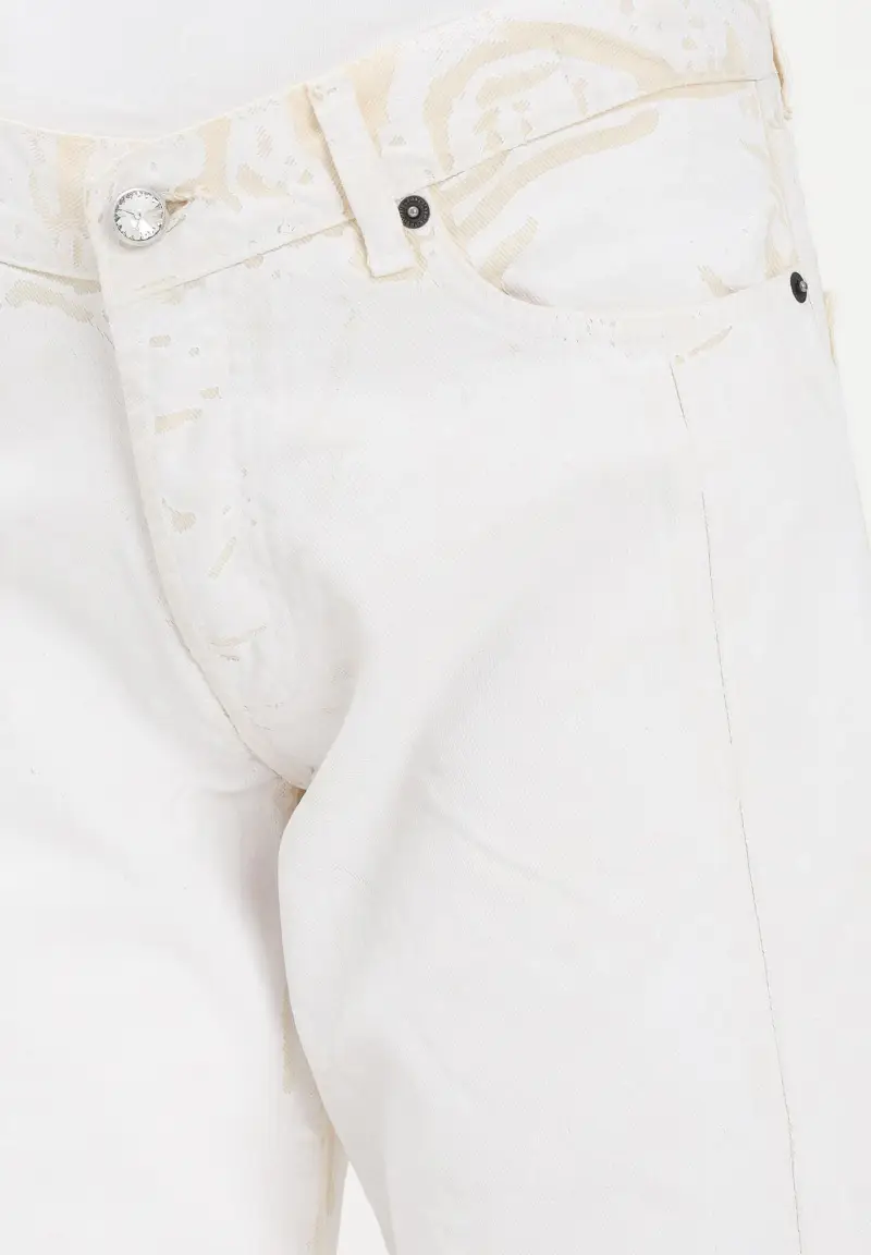 MYEM Jeans Donna Bianco 2817646 miniatura 3