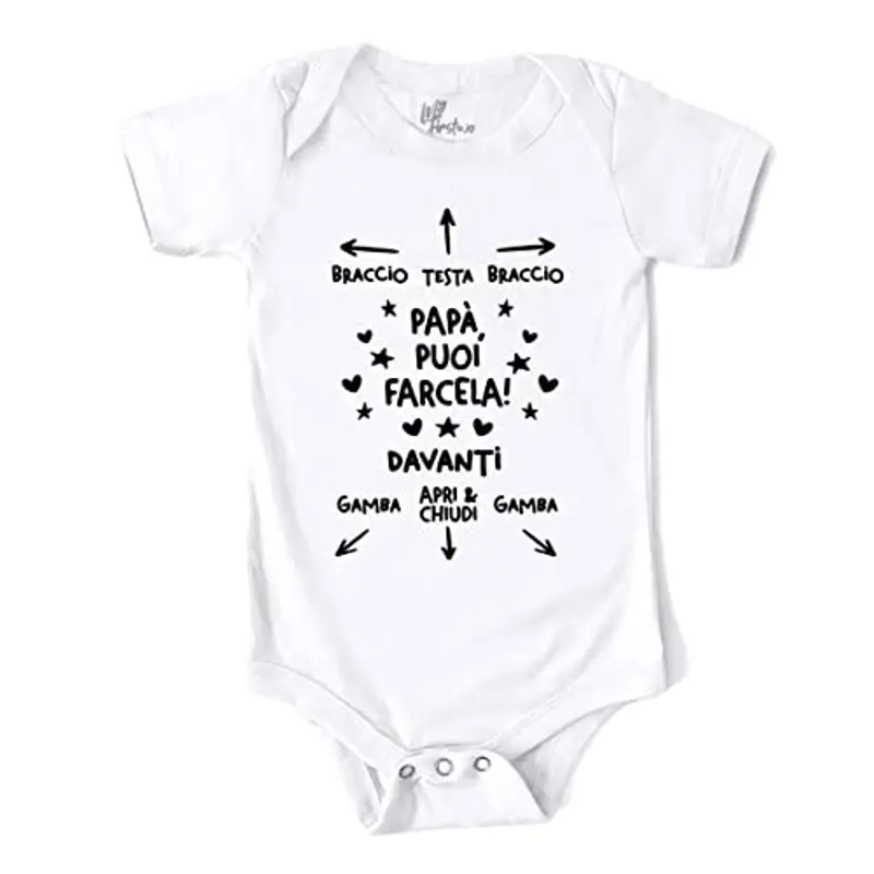 MyFirstwo Body neonato Neonato Bianco 1203695