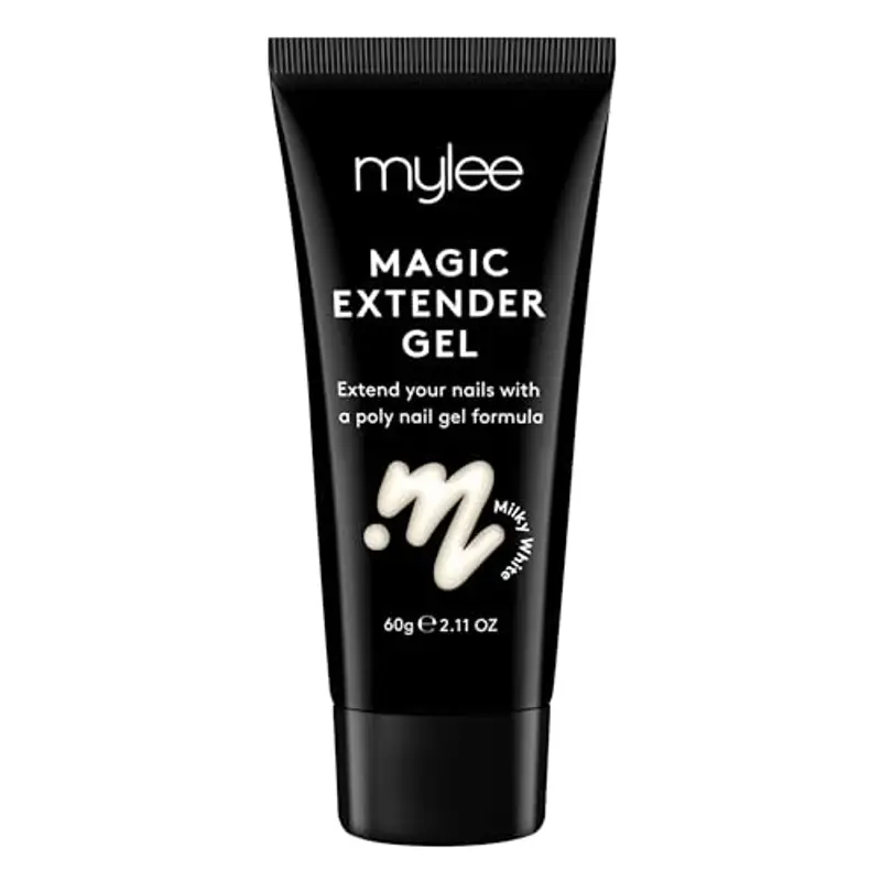 MYGEL by Mylee Magic Extender 60g - Lunga durata, Aspetto naturale, Gel extension per unghie, per principianti e professionisti, acrilico ispessente, Nail art (Milky White)