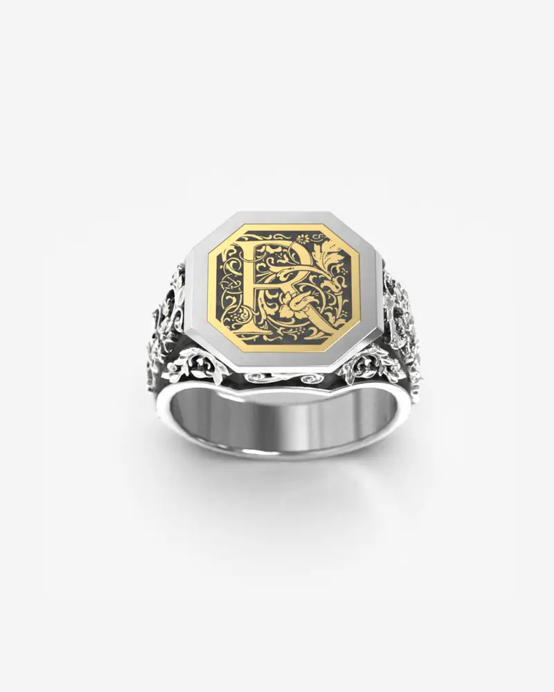Anello Chevalier Romeo Con Incisione Personalizzata