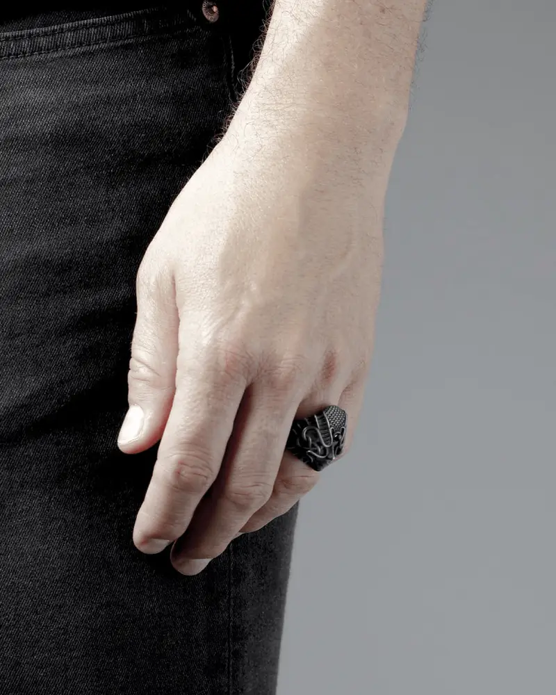 Anello Sirena Ophis Brunito miniatura 2