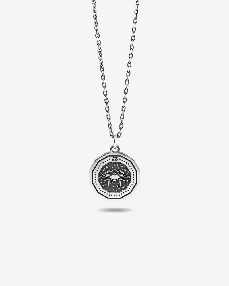 Ciondolo Dodecagono Personalizzabile Con Segni Zodiacali