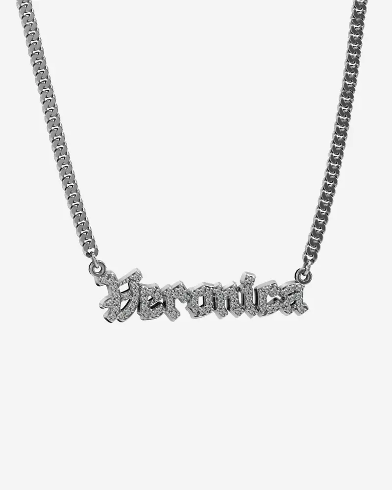Collana Nome Grumetta My Shiny Name Personalizzabile Lucido