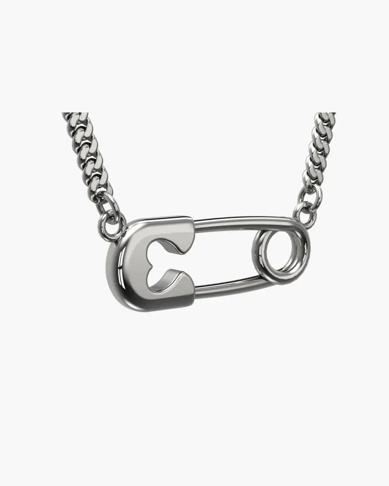 Collana Spilla Liscia Personalizzabile