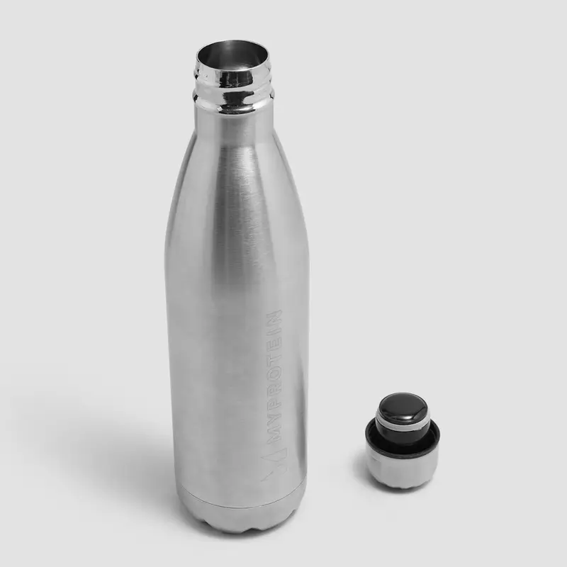 Borraccia in metallo riciclato Myprotein 750 ml - Argento Grigio miniatura 3