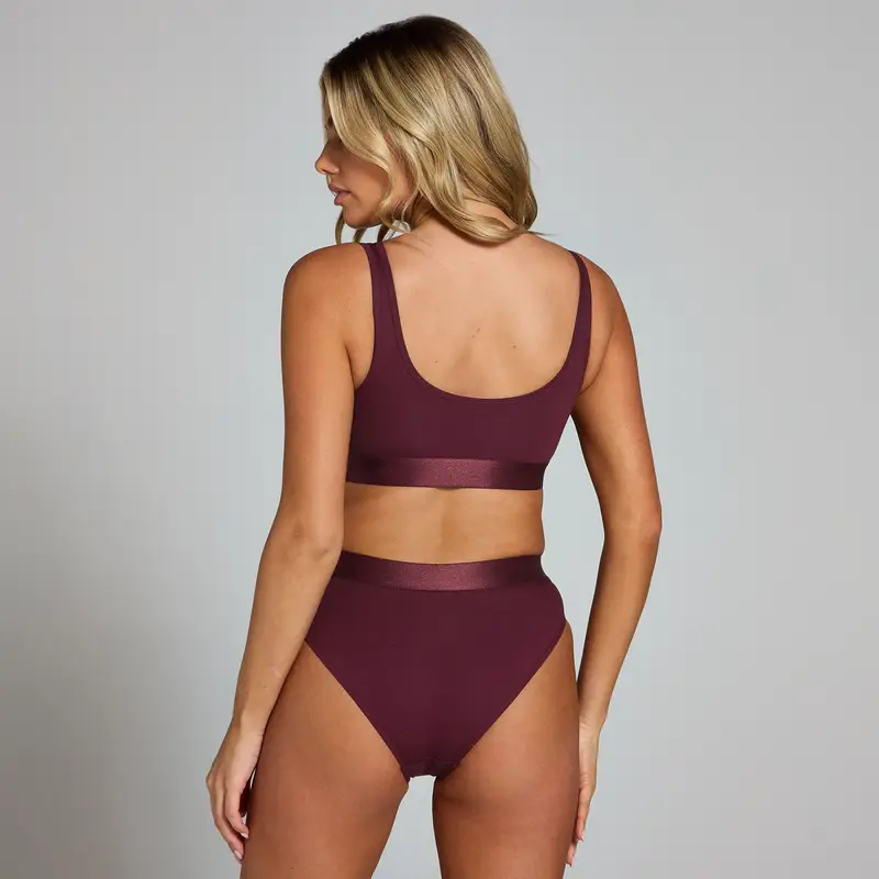 MyProtein Bralette Donna Rosso 2821668 miniatura 2