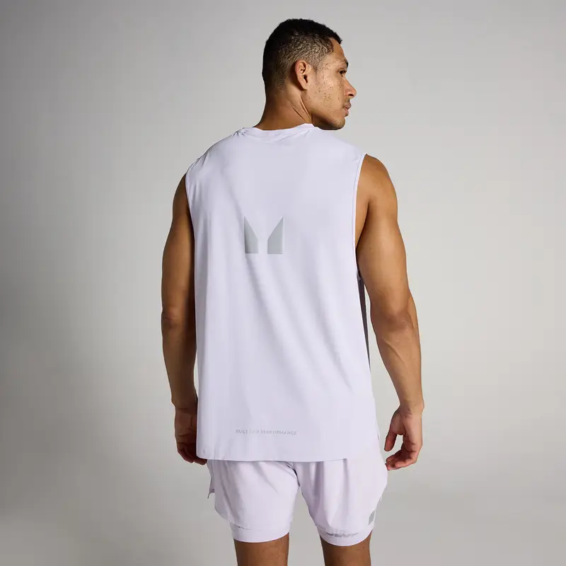 Canotta a rete MP Hybrid uomo - Uva polverosa Viola