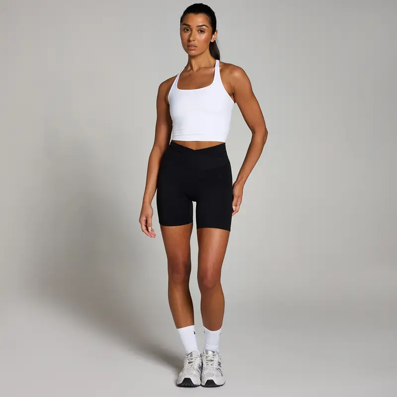 Canotta con spalline e scollo a vogatore MP Tempo da donna - Bianco miniatura 3